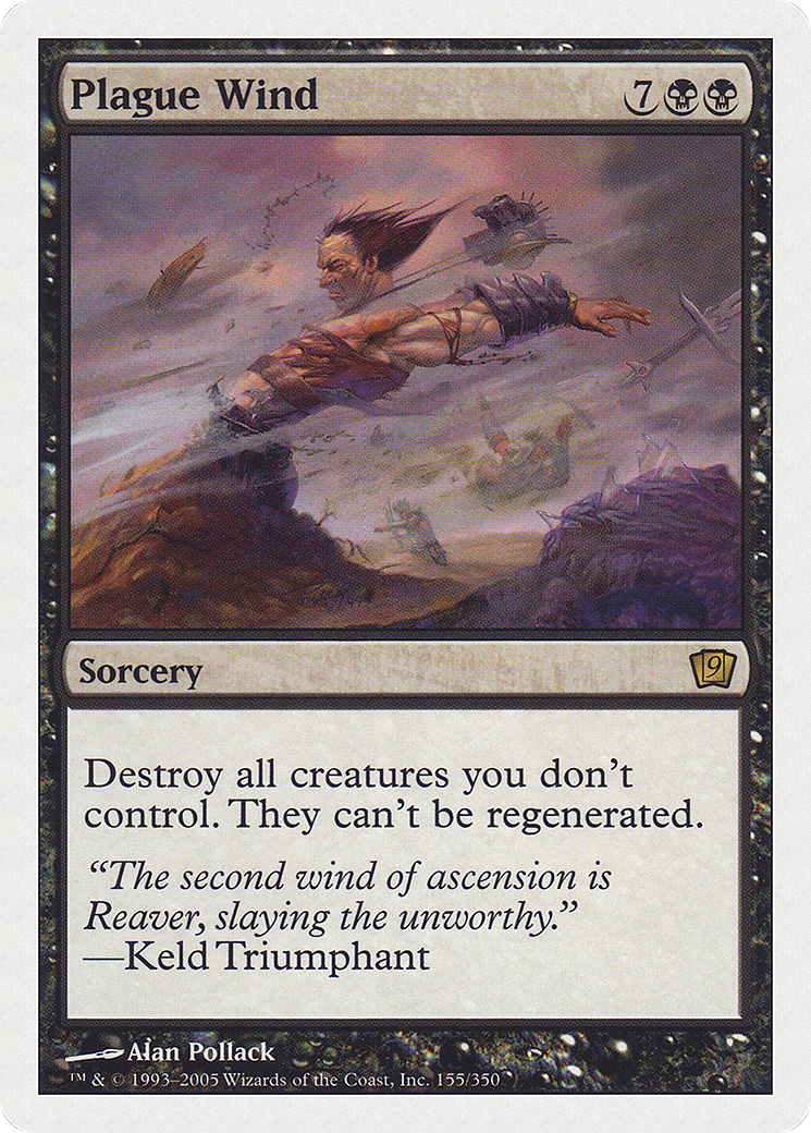 Image of Plague Wind (9ED-155) - 9th Edition