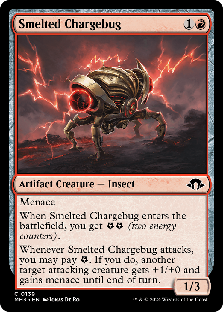 Image of Smelted Chargebug (MH3-139) - Modern Horizons 3