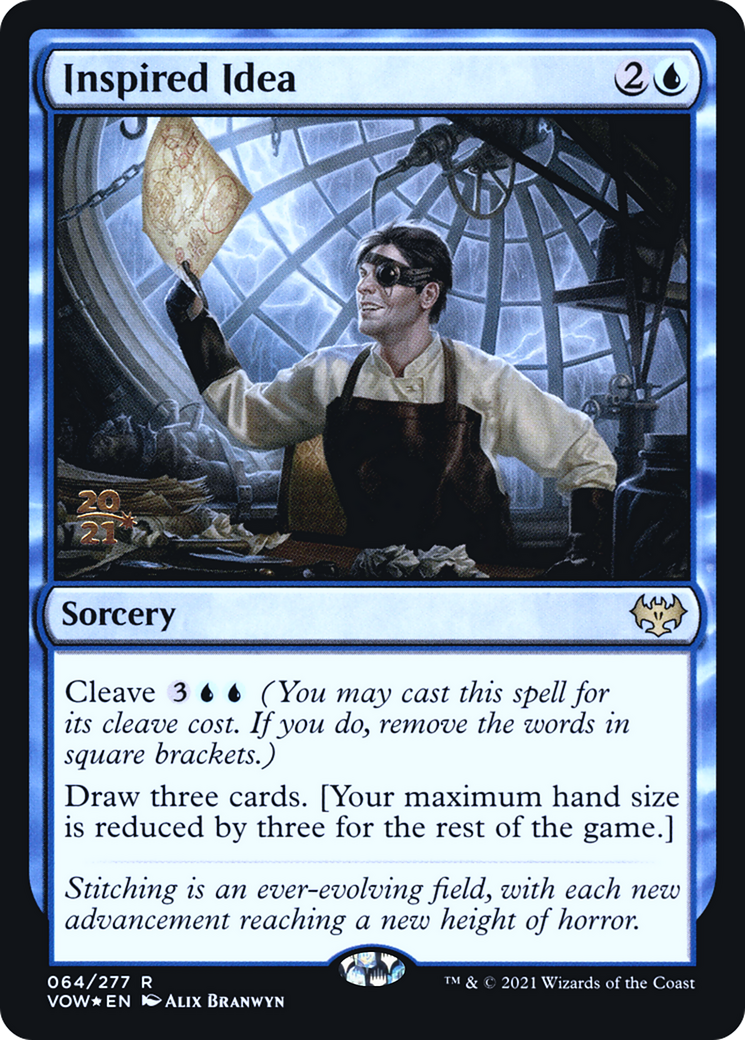 Image of Inspired Idea (PRE-064) - Innistrad: Crimson Vow Promos Foil