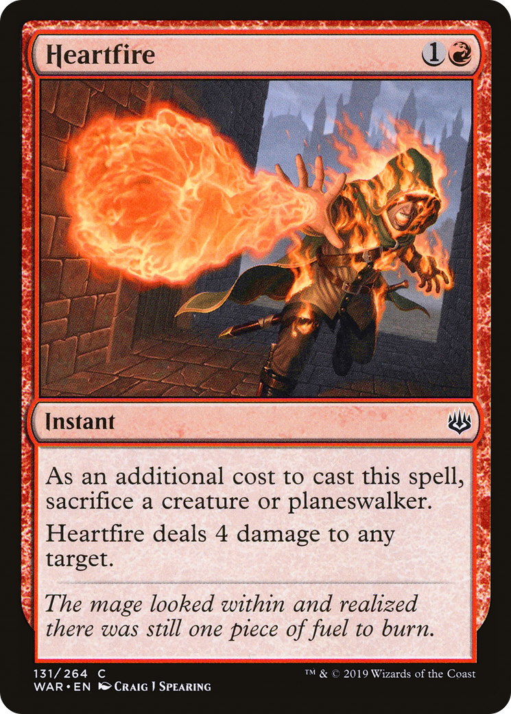 Image of Heartfire (WAR-131) - War of the Spark