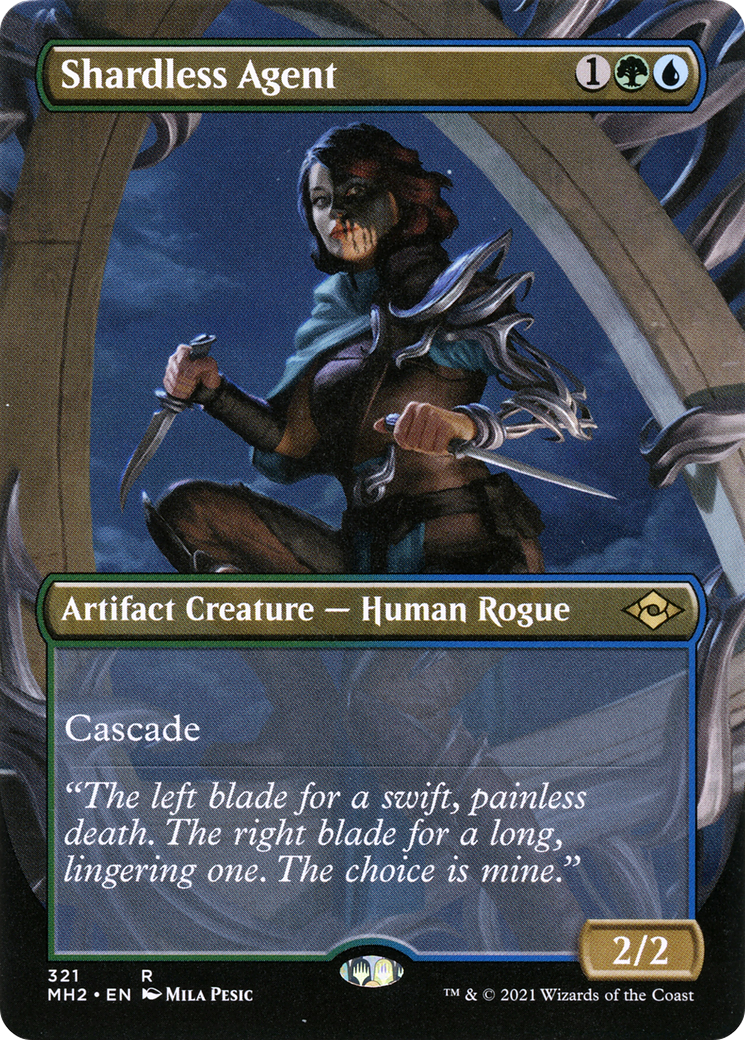 Image of Shardless Agent (Borderless) (MH2-321) - Modern Horizons 2 (Borderless)
