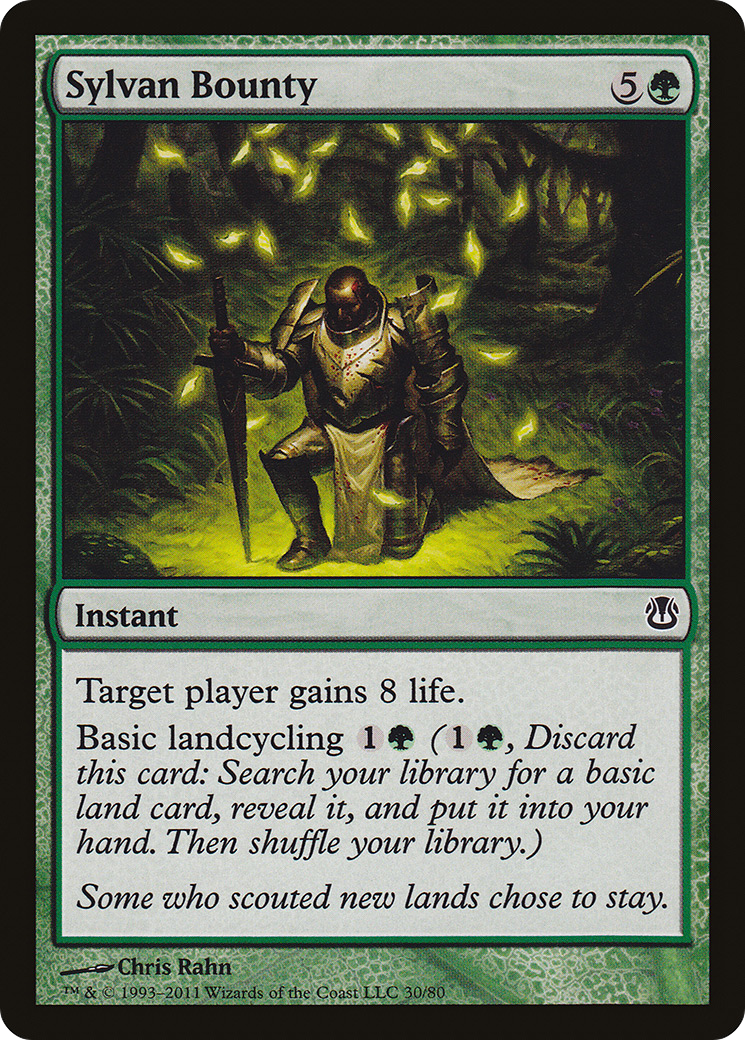 Image of Sylvan Bounty (DDH-030) - Duel Decks: Ajani vs. Nicol Bolas