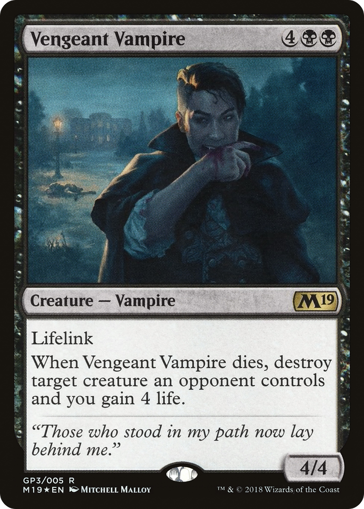 Image of Vengeant Vampire (2018 Gift Pack) (GBP-GP3) - M19 Gift Pack Foil