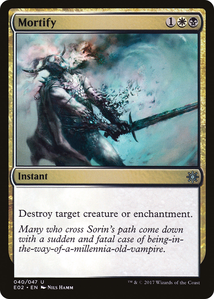 Image of Mortify (E02-040) - Explorers of Ixalan