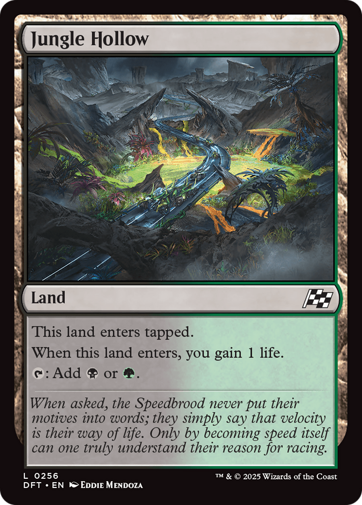 Image of Jungle Hollow (DFT-256) - Aetherdrift Foil