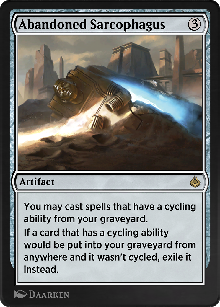 Image of Abandoned Sarcophagus (AKR-268) - Amonkhet Remastered