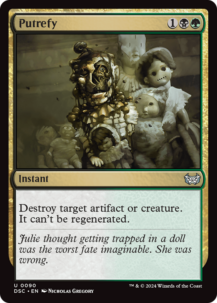Image of Putrefy (DSC-090) - Duskmourn: House of Horror Commander
