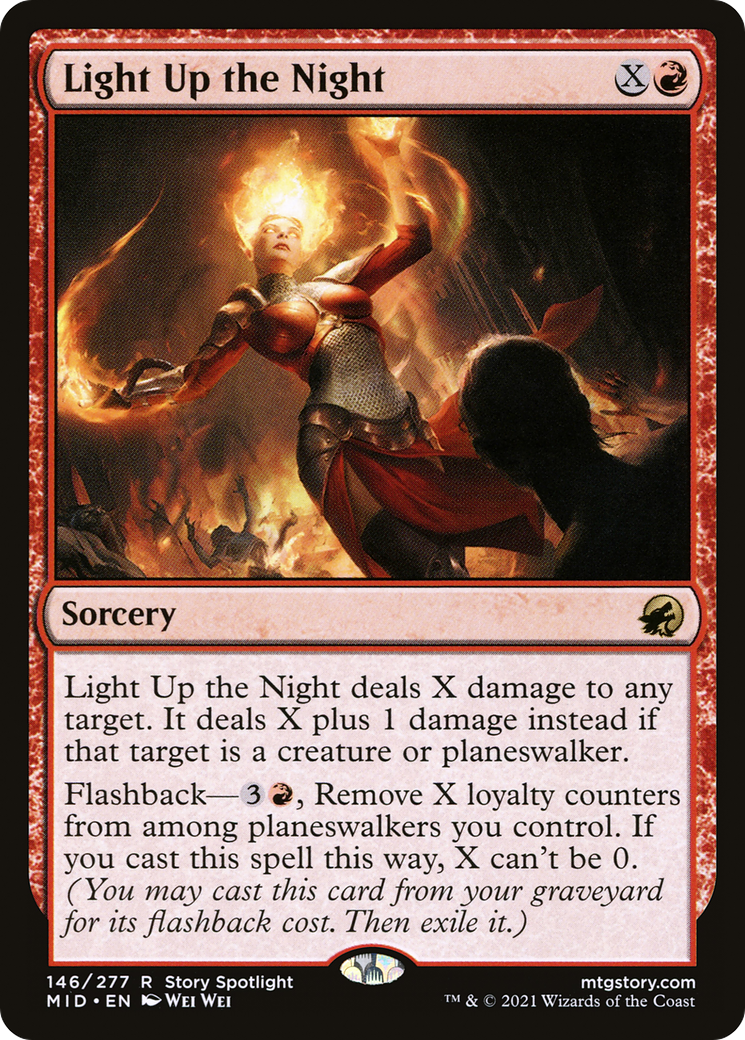 Image of Light Up the Night (MID-146) - Innistrad: Midnight Hunt