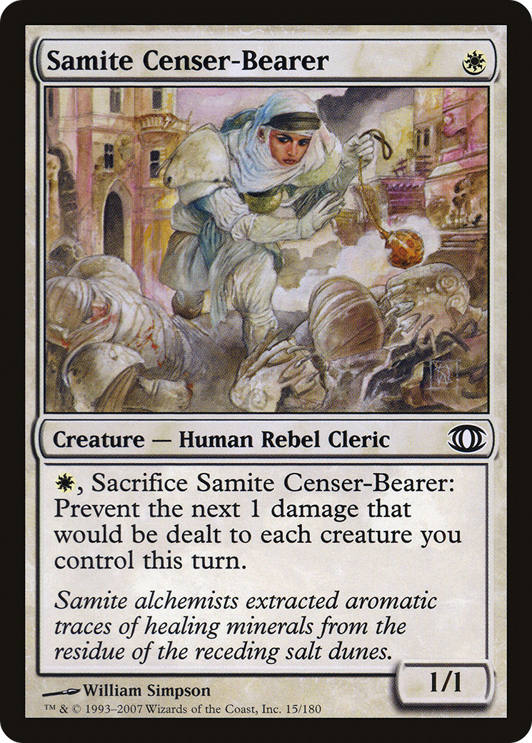 Image of Samite Censer-Bearer (FUT-015) - Future Sight