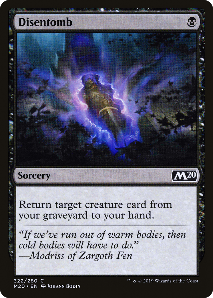 Image of Disentomb (M20-322) - Core Set 2020