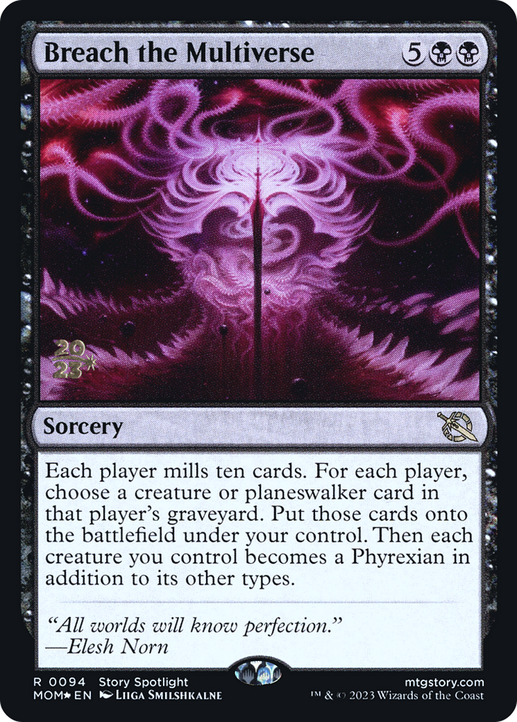 Image of Breach the Multiverse (PRE-094) - March of the Machine Promos Foil