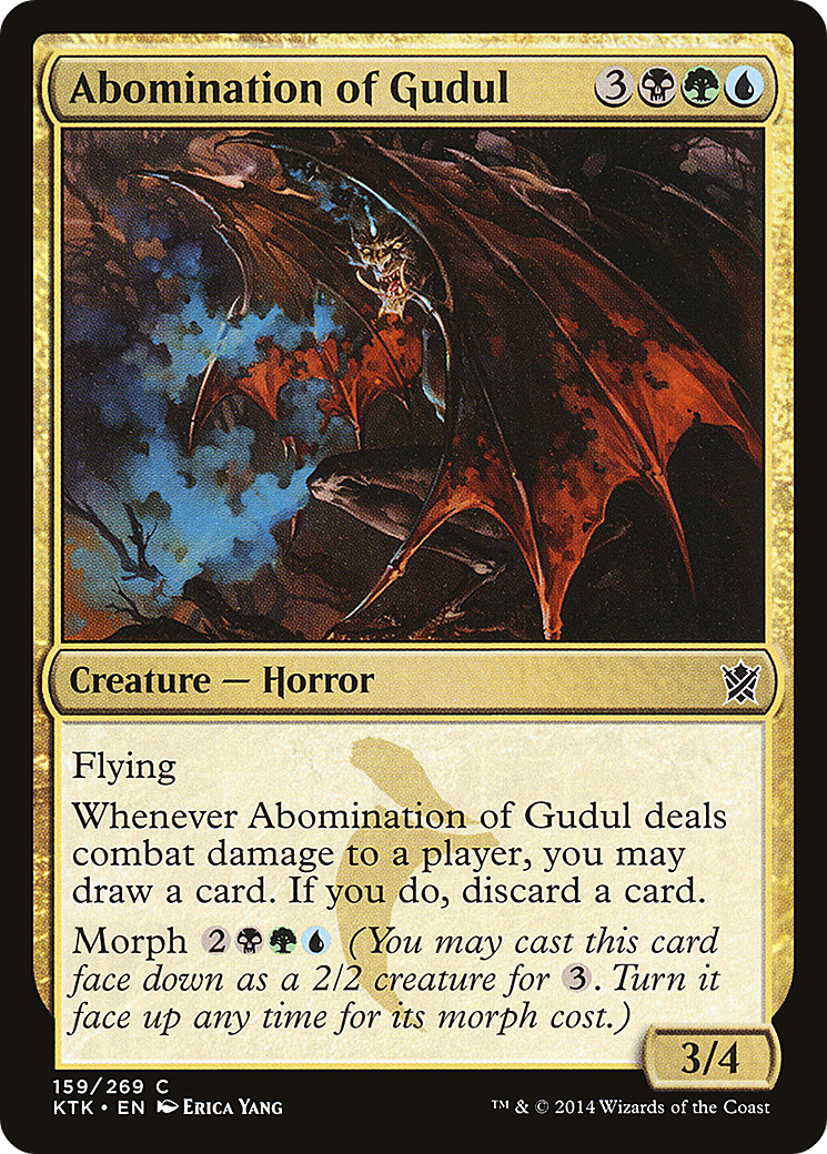 Image of Abomination of Gudul (KTK-159) - Khans of Tarkir