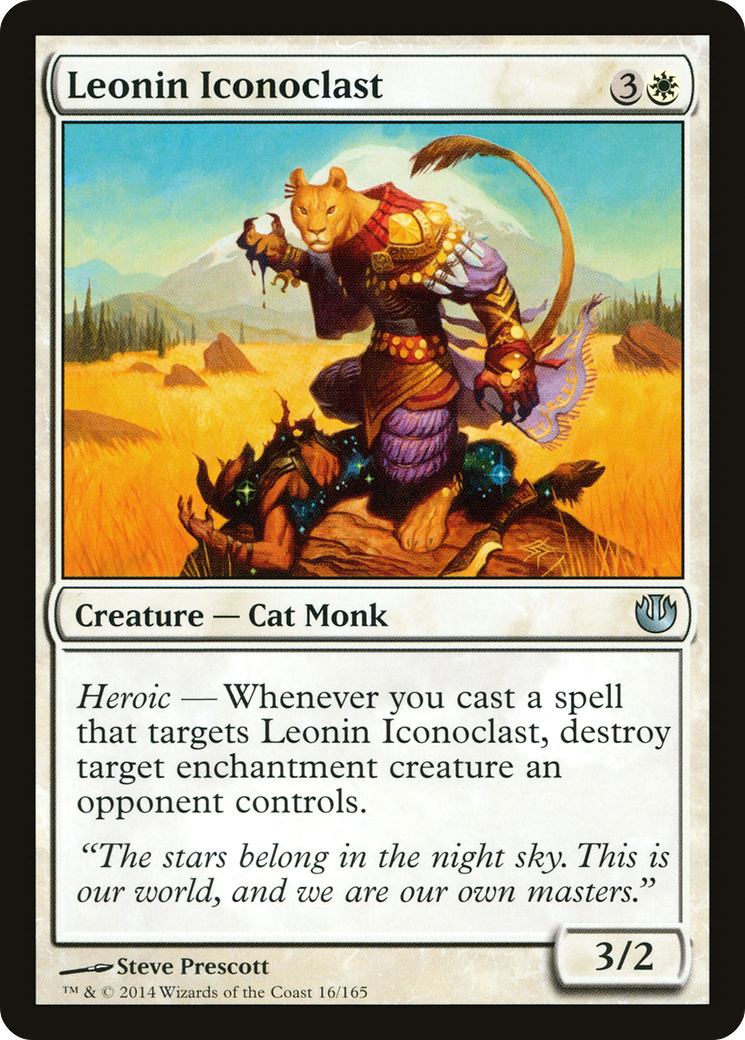 Image of Leonin Iconoclast (JOU-016) - Journey into Nyx