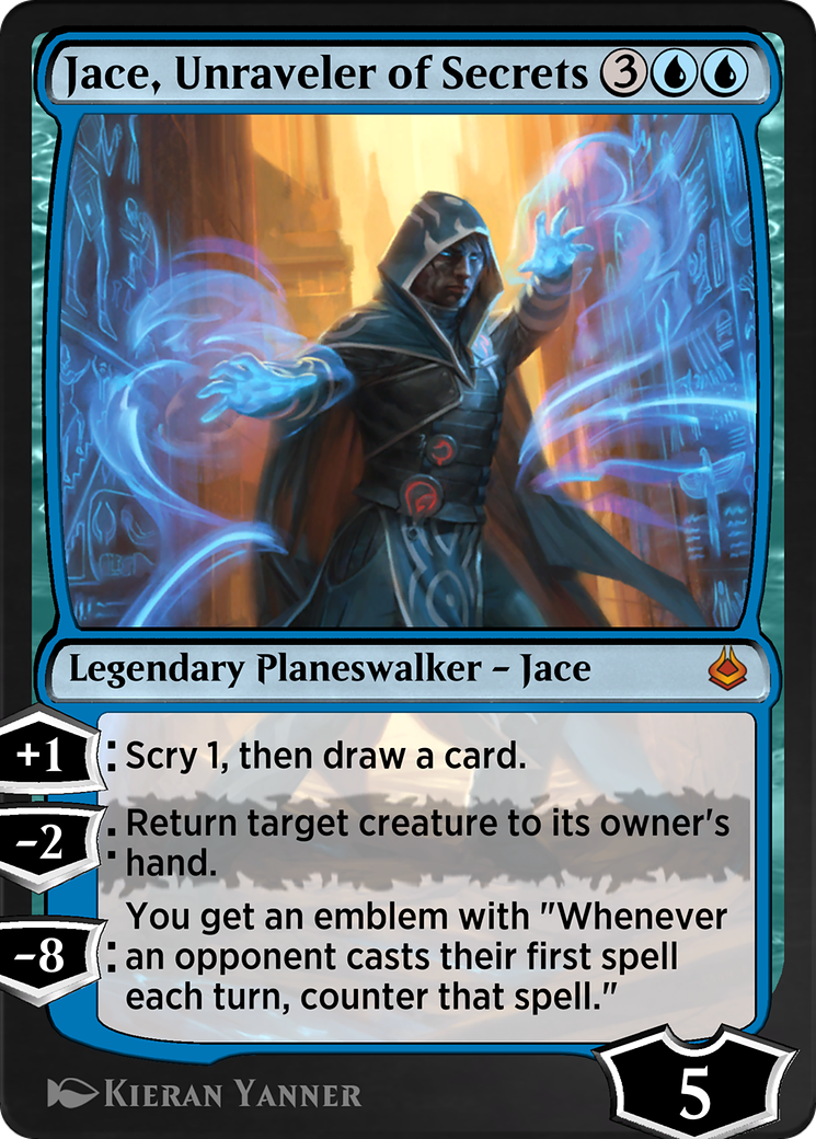 Image of Jace, Unraveler of Secrets (AKR-065) - Amonkhet Remastered