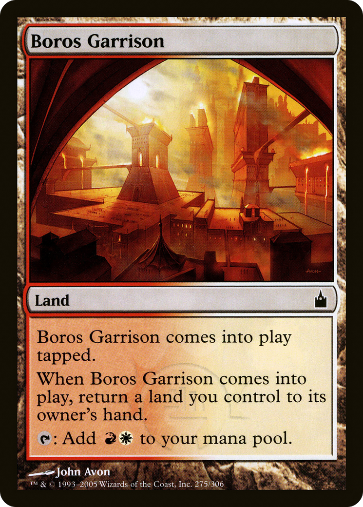 Image of Boros Garrison (RAV-275) - Ravnica: City of Guilds