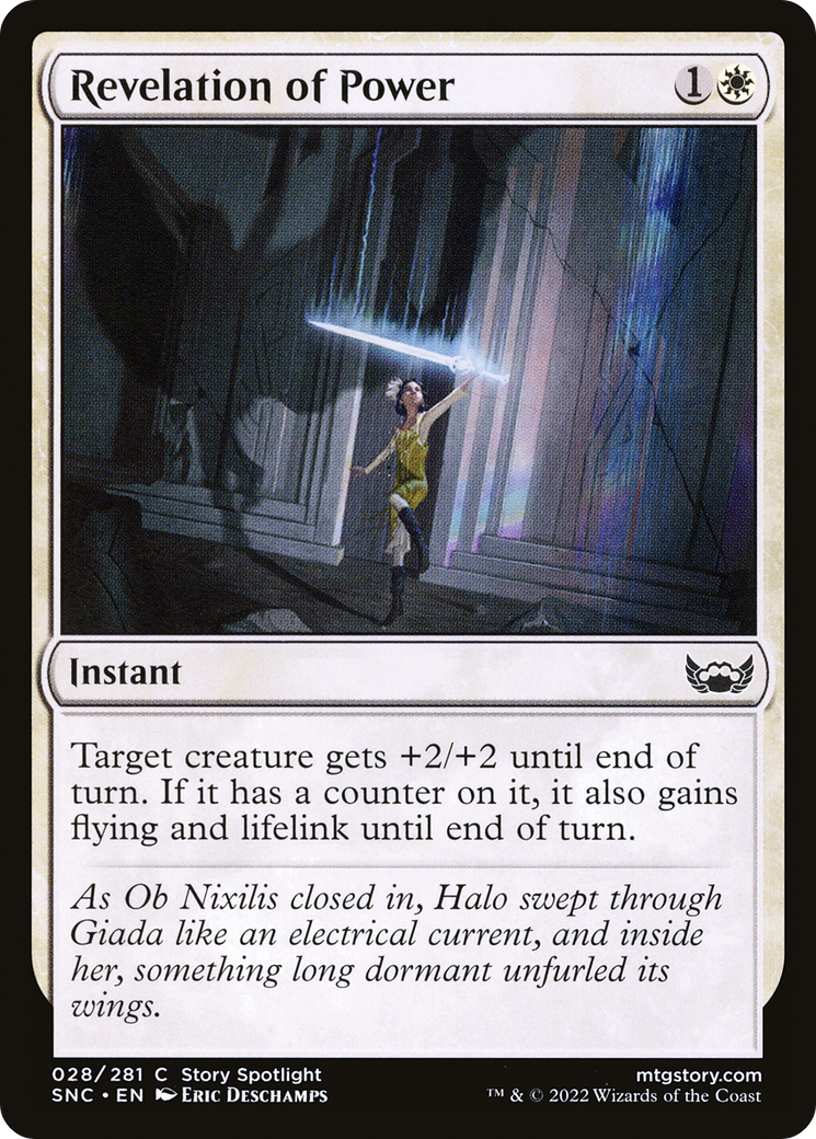 Image of Revelation of Power (SNC-028) - Streets of New Capenna