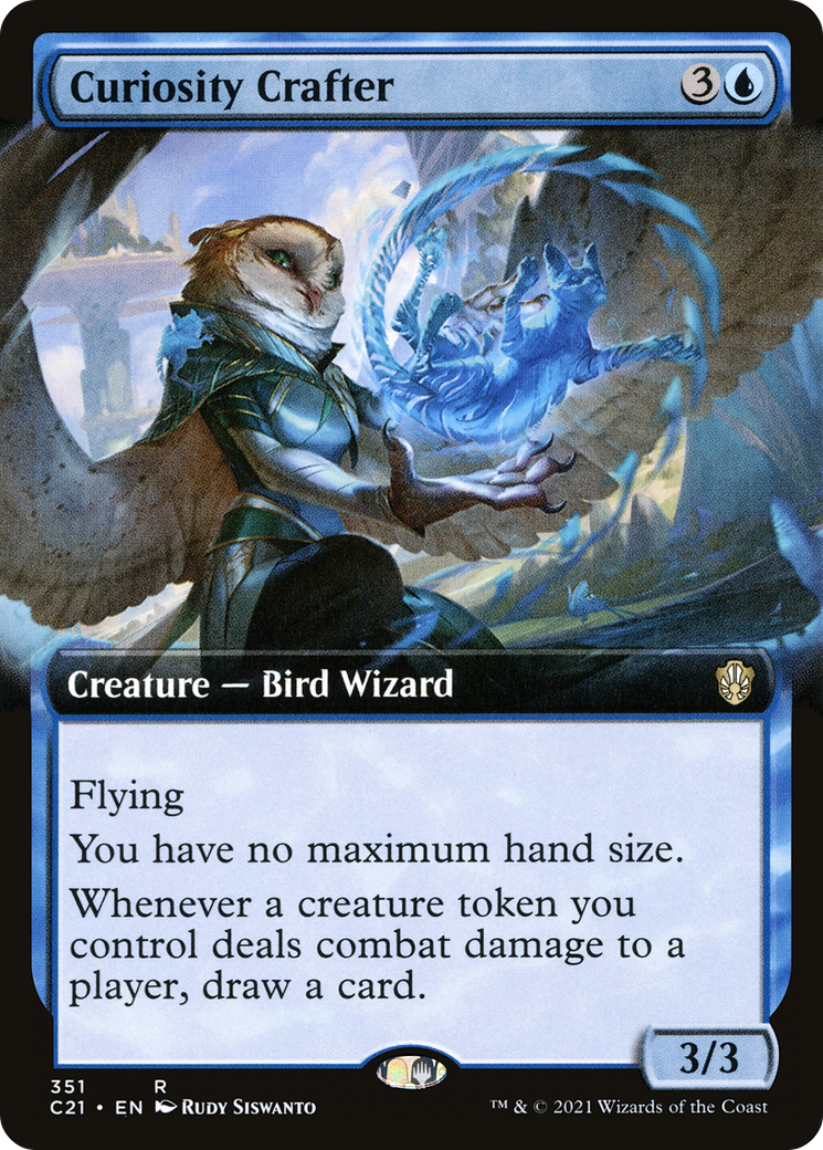 Image of Curiosity Crafter (Extended Art) (C21-351) - Commander 2021: (Extended Art)