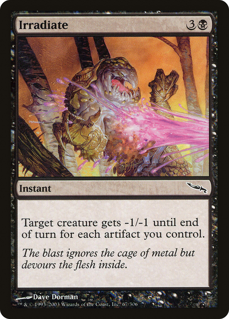 Image of Irradiate (MRD-067) - Mirrodin