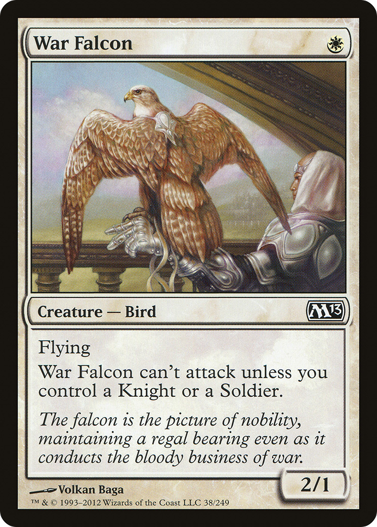 Image of War Falcon (M13-038) - Magic 2013 Foil