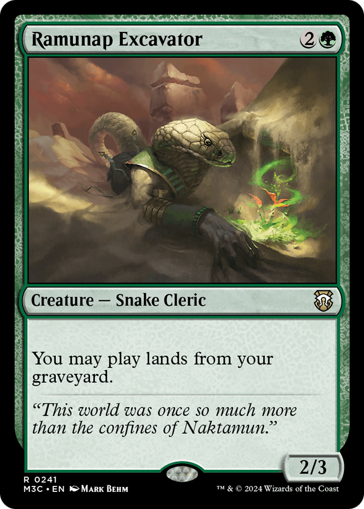 Image of Ramunap Excavator (M3C-241) - Modern Horizons 3 Commander