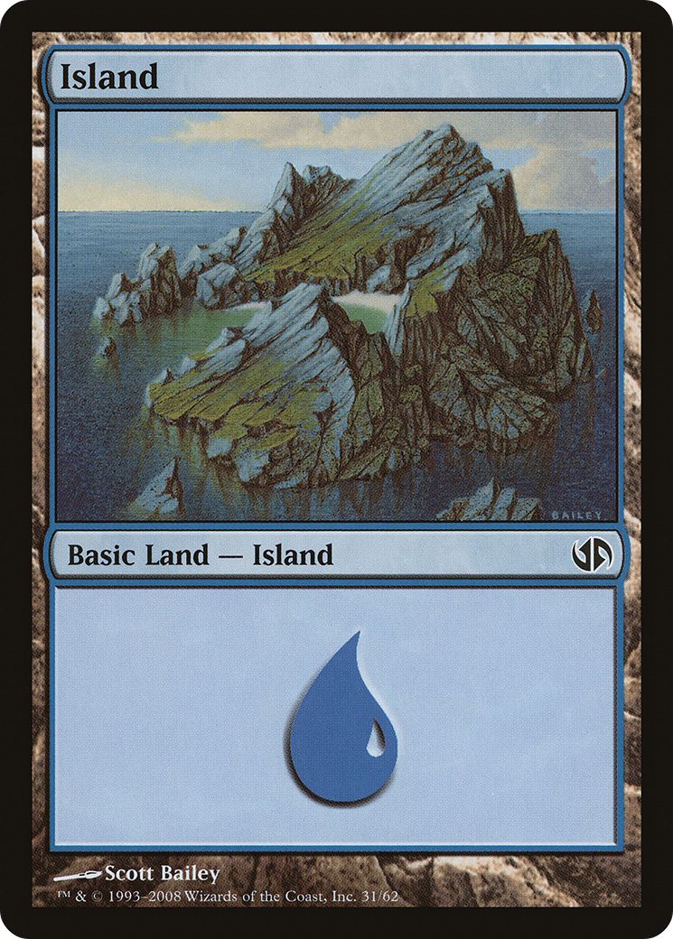 Image of Island (31) (DD2-031) - Duel Decks: Jace vs. Chandra