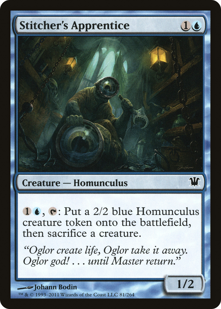 Image of Stitcher's Apprentice (ISD-081) - Innistrad