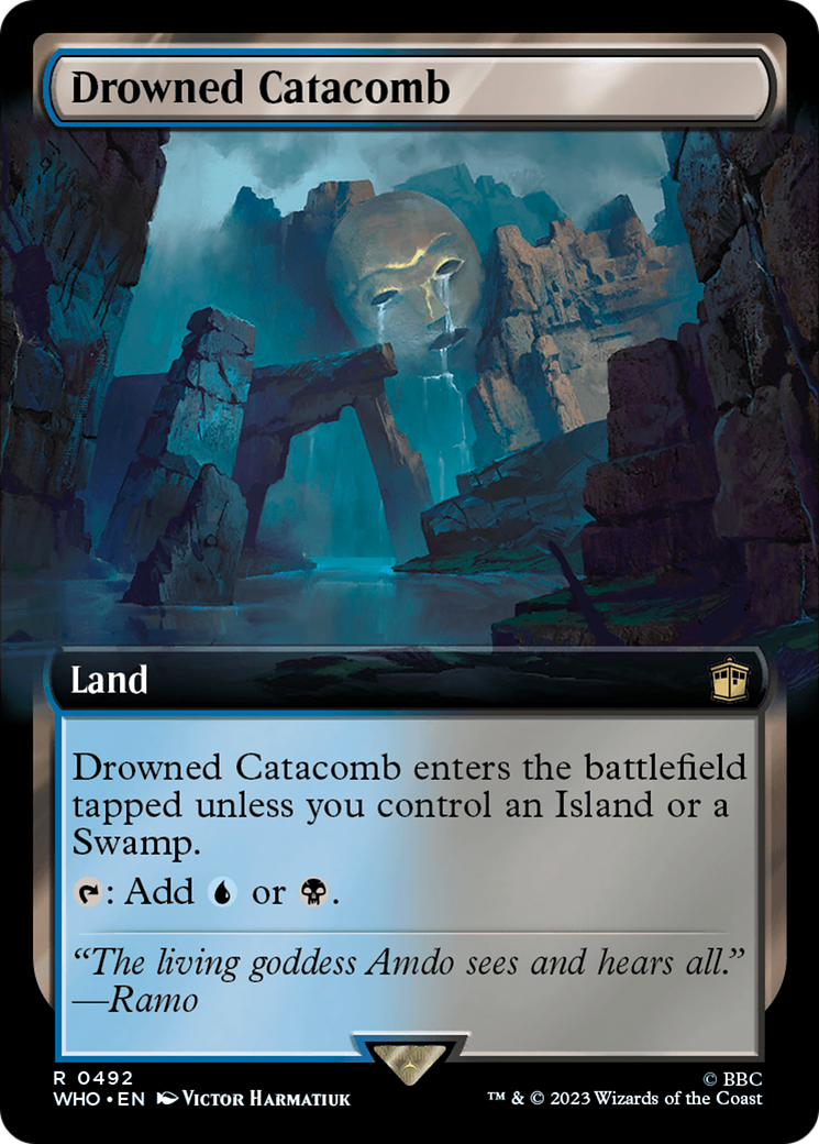 Image of Drowned Catacomb (Extended Art) (WHO-492) - Doctor Who: (Extended Art) Foil