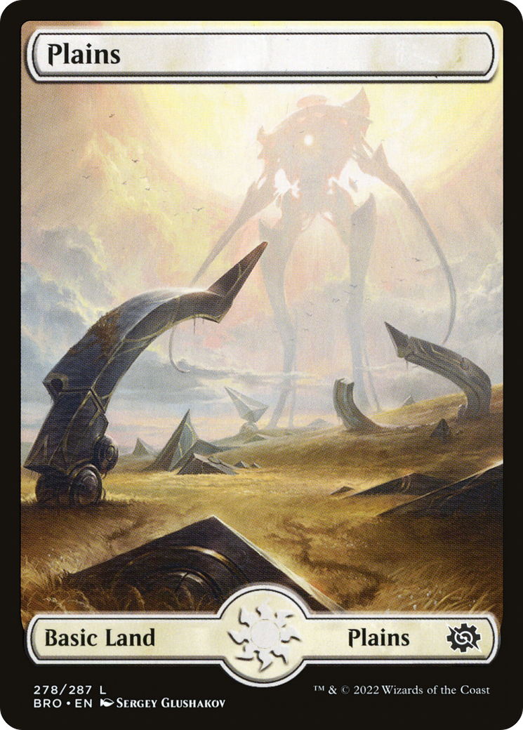 Image of Plains (278) - Full Art (BRO-278) - The Brothers' War Foil