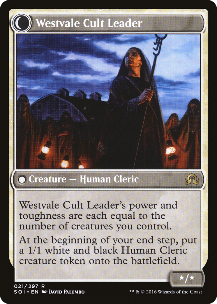 Image of Hanweir Militia Captain (SOI-021) - Shadows over Innistrad: (Double Faced Transform)