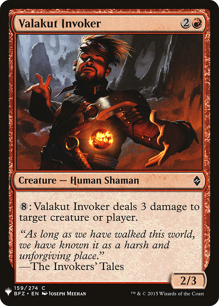 Image of Valakut Invoker (LIST-159) - The List