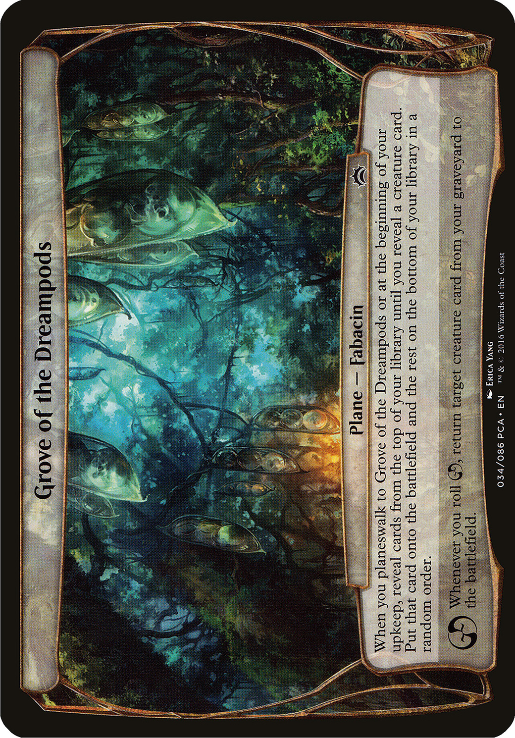 Image of Grove of the Dreampods (Planechase Anthology) (OVER-) - Planechase Anthology Planes