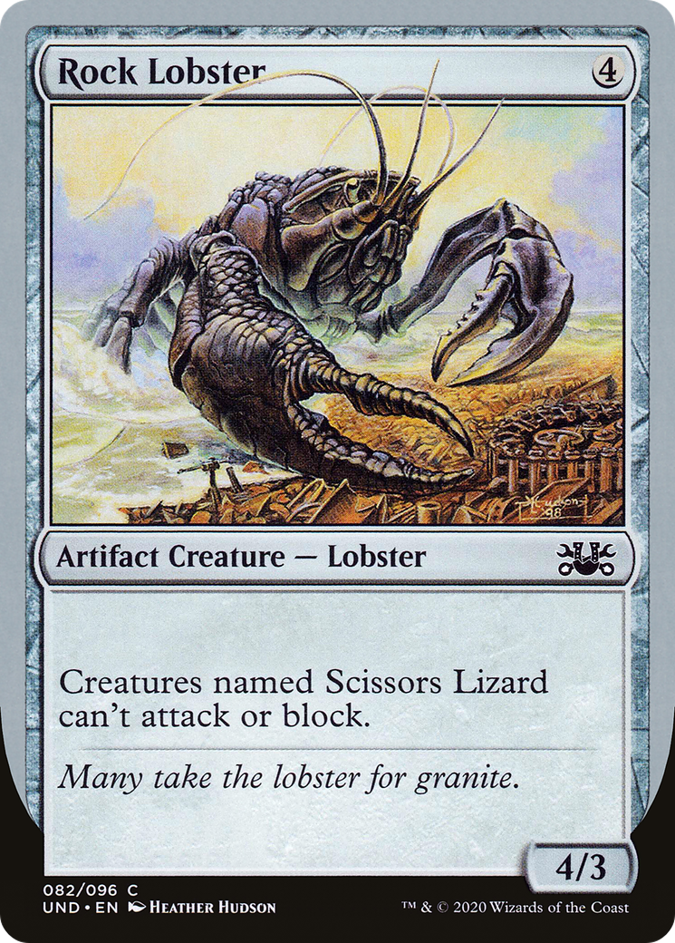 Image of Rock Lobster (UND-082) - Unsanctioned