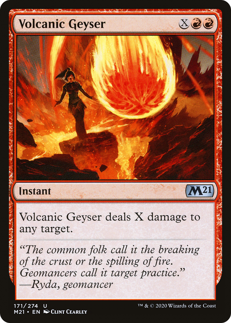 Image of Volcanic Geyser (M21-171) - Core Set 2021
