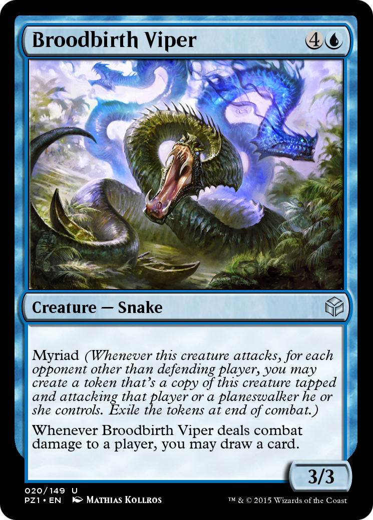Image of Broodbirth Viper (PZ1-020) - Legendary Cube Prize Pack