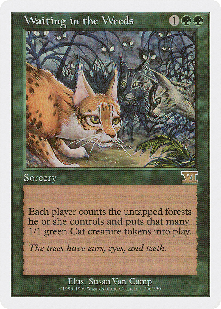 Image of Waiting in the Weeds (6ED-266) - Classic Sixth Edition