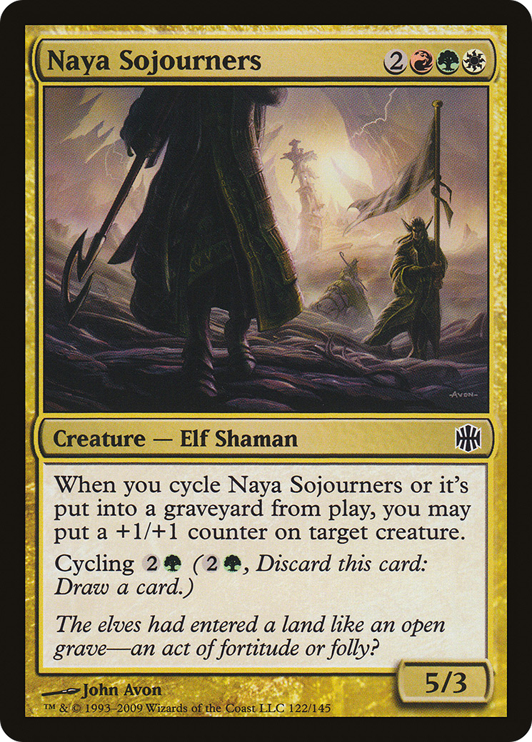 Image of Naya Sojourners (ARB-122) - Alara Reborn Foil