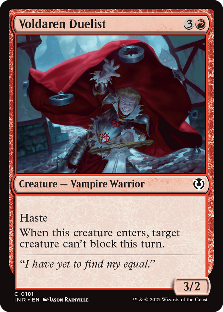 Image of Voldaren Duelist (INR-181) - Innistrad Remastered Foil