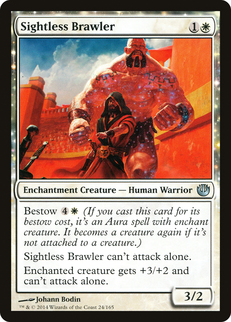 Image of Sightless Brawler (JOU-024) - Journey into Nyx: (enchantment)