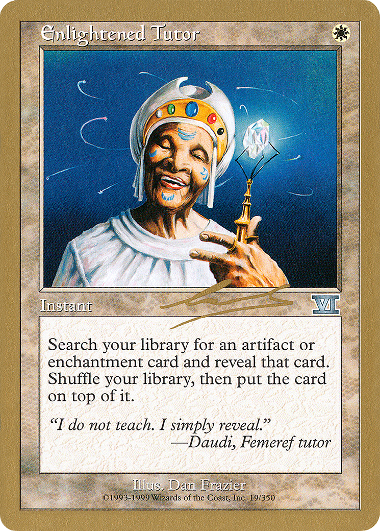 Image of Enlightened Tutor - 2000 Nicolas Labarre (6ED) (WCD-) - World Championship Decks 2000