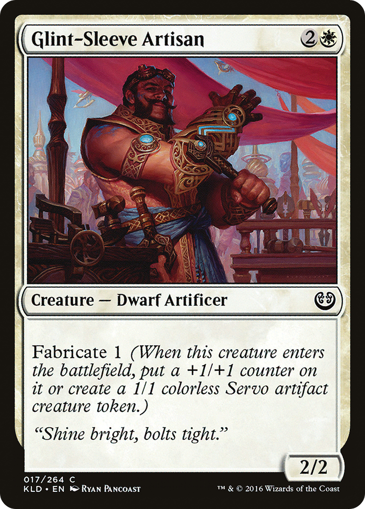 Image of Glint-Sleeve Artisan (KLD-017) - Kaladesh