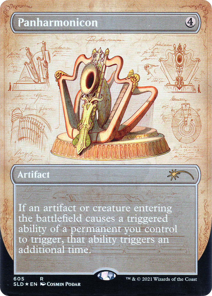 Image of Panharmonicon (SLD-605) - Secret Lair Drop (Borderless) Foil