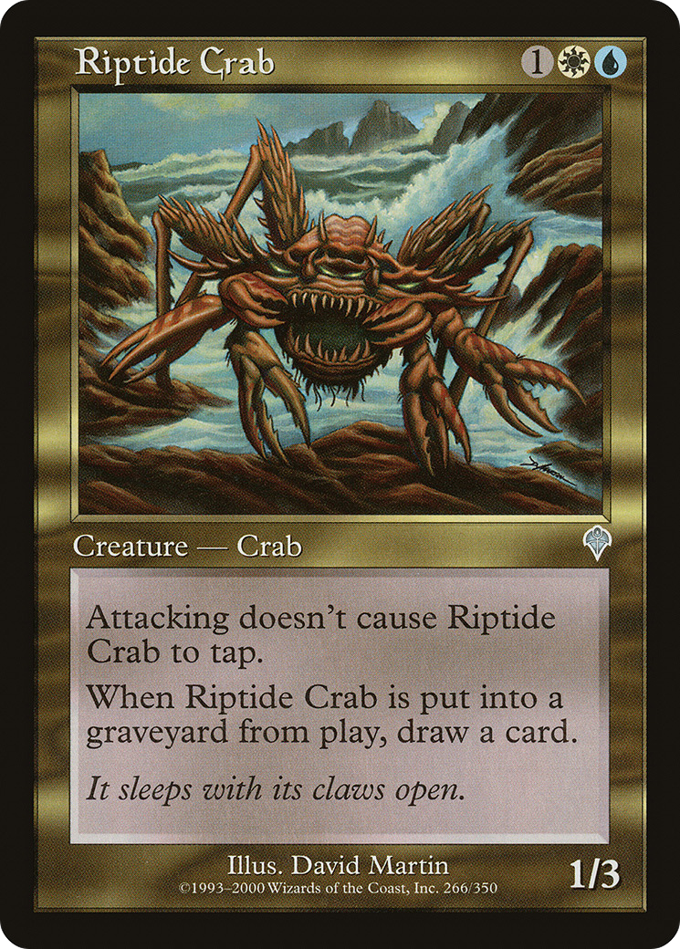 Image of Riptide Crab (INV-266) - Invasion Foil