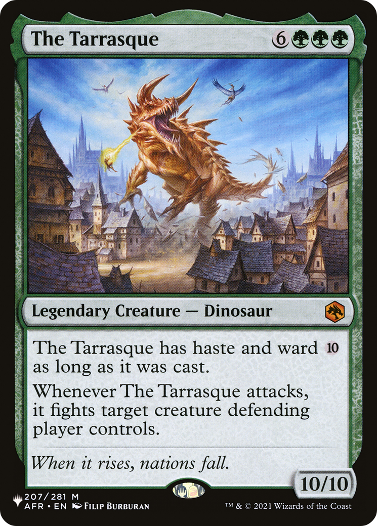 Image of The Tarrasque (LIST-AFR-207) - The List