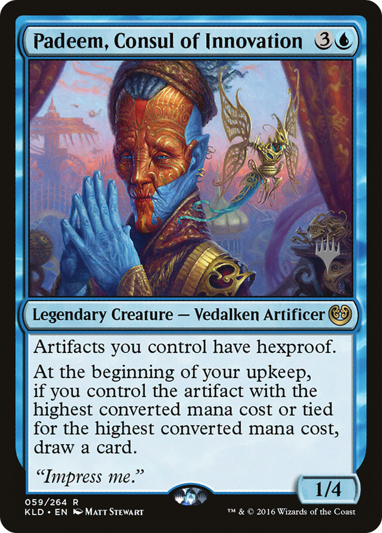 Image of Padeem, Consul of Innovation (PPM21-59P) - Kaladesh Promos