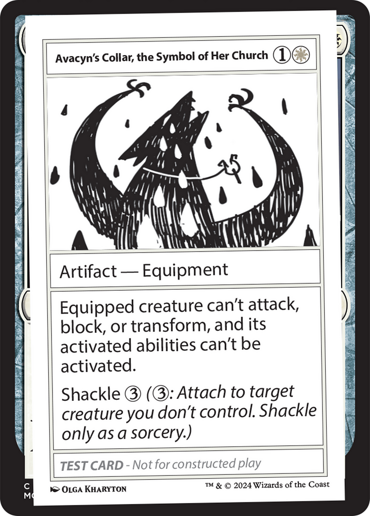 Image of Avacyn's Collar, the Symbol of Her Church (MB2PC-) - Mystery Booster 2