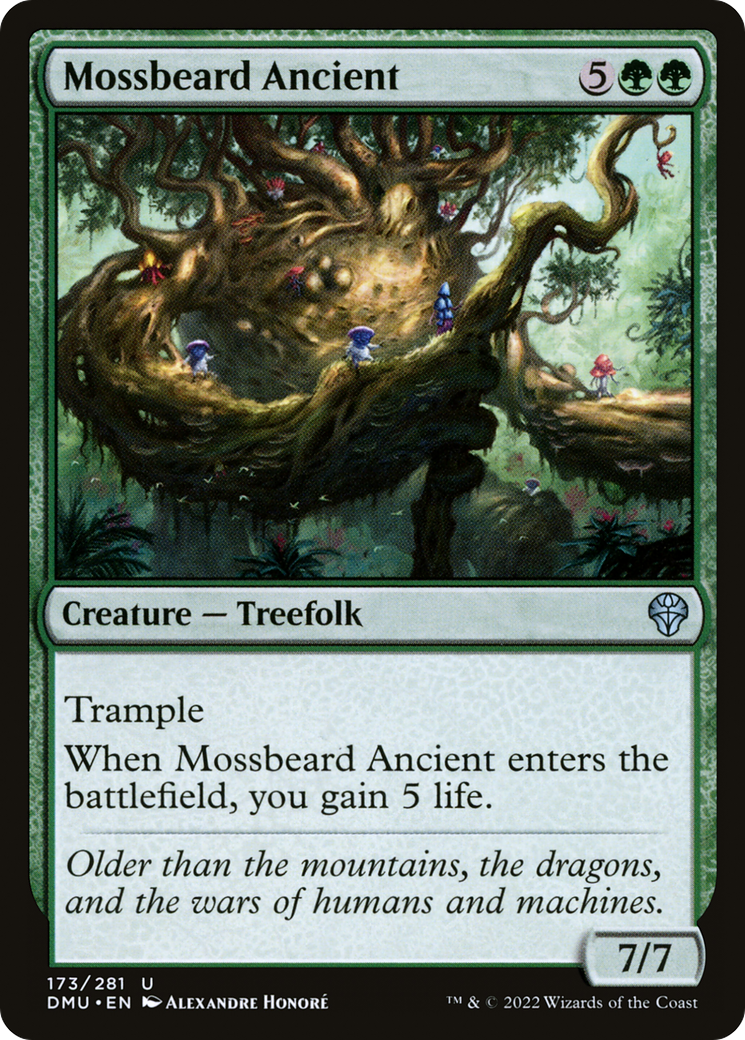 Image of Mossbeard Ancient (DMU-173) - Dominaria United