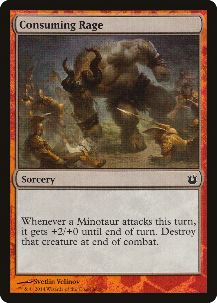 Image of Consuming Rage (HERO-006) - Battle the Horde
