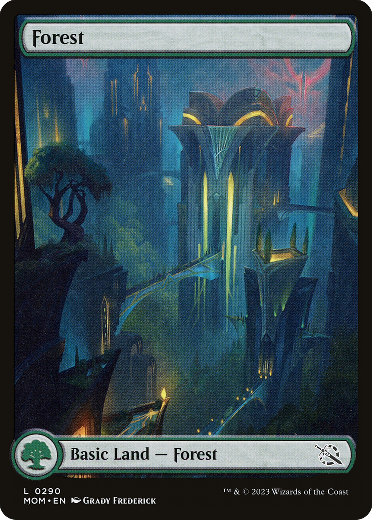 Image of Forest (0290) (MOM-290) - March of the Machine Foil