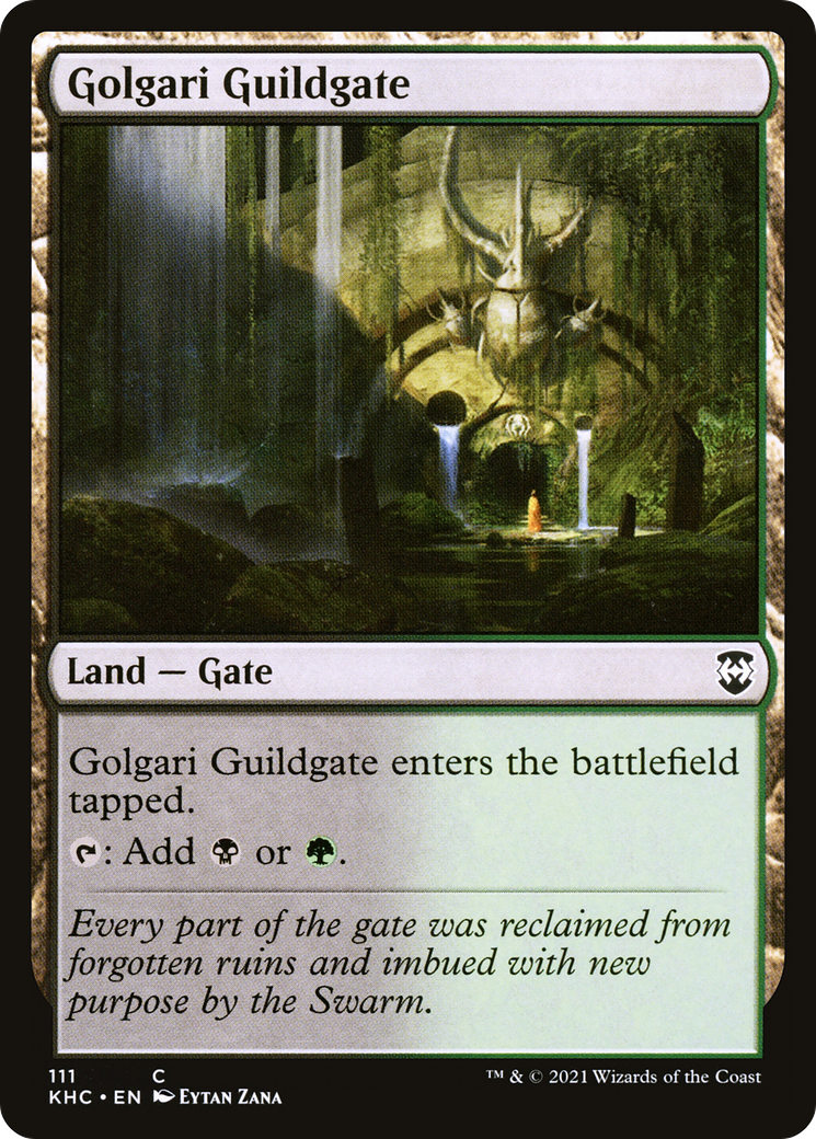 Image of Golgari Guildgate (KHC-111) - Kaldheim Commander