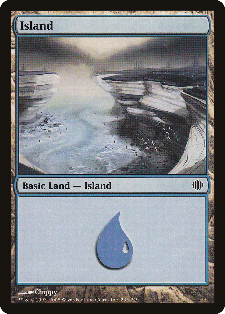 Image of Island (235) (ALA-235) - Shards of Alara Foil